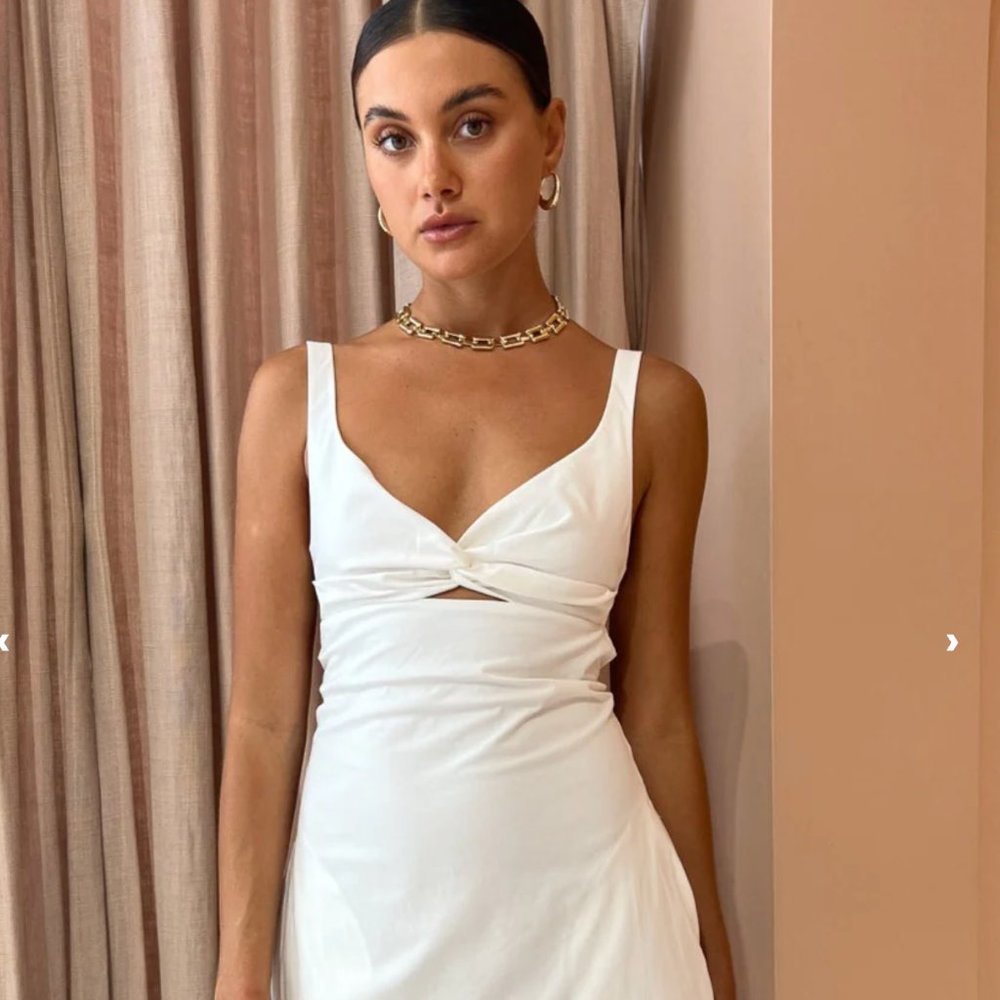 Anna Quan Heidi Dress in Swan